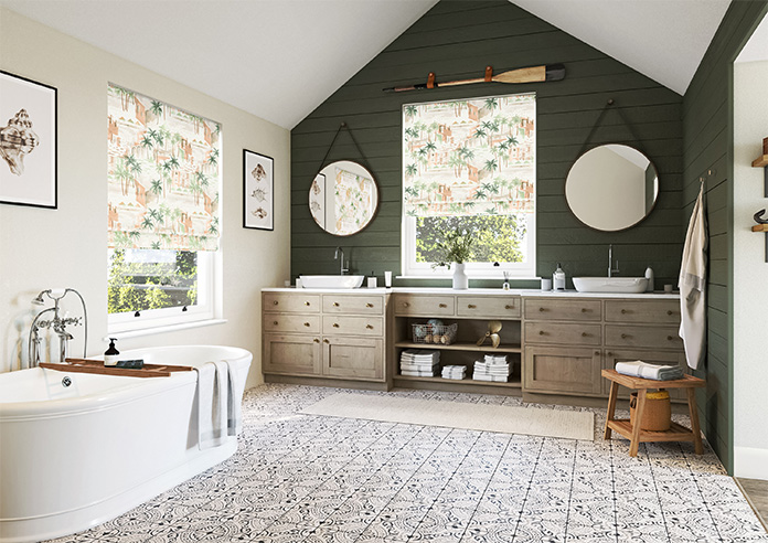 Sunset Boulevard, Glow - Motorised Roman Blind - Image 6